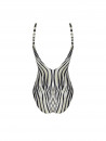 ANTIGEL Wireless one-piece swimsuit LA TIGRE BLANC