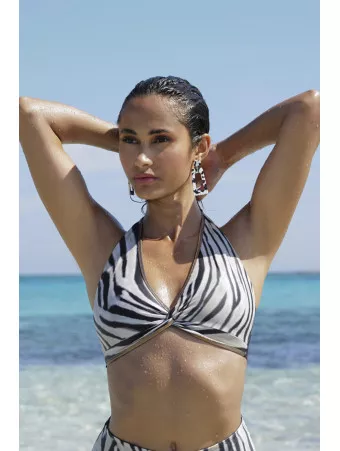 ANTIGEL Soutien-gorge triangle LA TIGRE BLANC