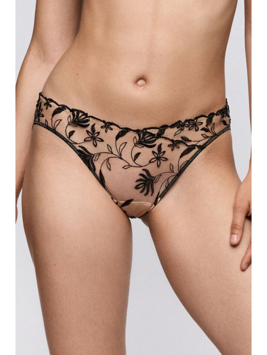 Sarda Slip brésilien noir SHAY