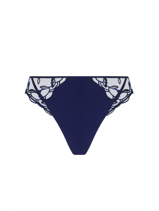 Lise Charmel tanga bleu nuit ECLAT COUTURE