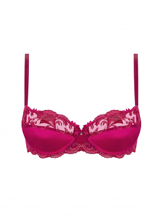 Lise Charmel Half cup bra pink SPLENDEUR SOIE