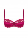 Lise Charmel Soutien-gorge corbeille carmin SPLENDEUR SOIE