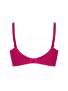 Lise Charmel Soutien-gorge grand maintien carmin SPLENDEUR SOIE