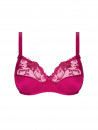 Lise Charmel Soutien-gorge grand maintien carmin SPLENDEUR SOIE
