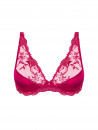Lise Charmel Soutien-gorge glamour carmin SPLENDEUR SOIE