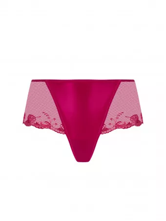 Lise Charmel Shorty soie carmin SPLENDEUR SOIE