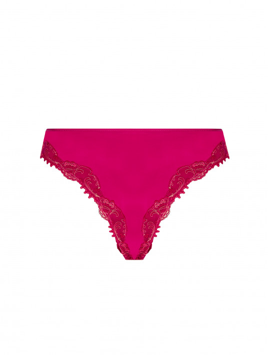 Lise Charmel Seduction silk brief pink SPLENDEUR