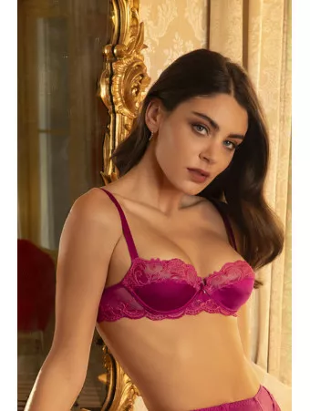 Lise Charmel Soutien-gorge corbeille carmin SPLENDEUR SOIE