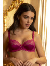 Lise Charmel Soutien-gorge armatures carmin SPLENDEUR SOIE