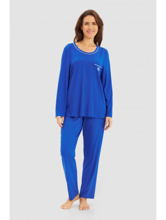 Pyjama en coton bleu FERAUD