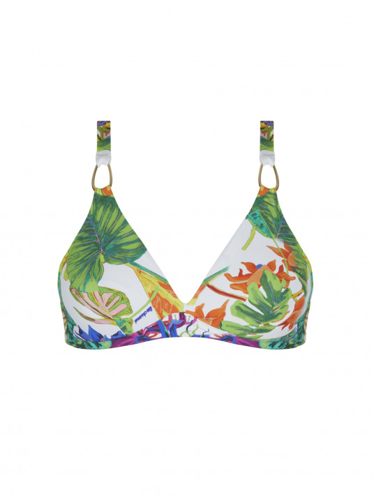 LISE CHARMEL Plus-size triangle bikini top EBLOUISSANT EDEN