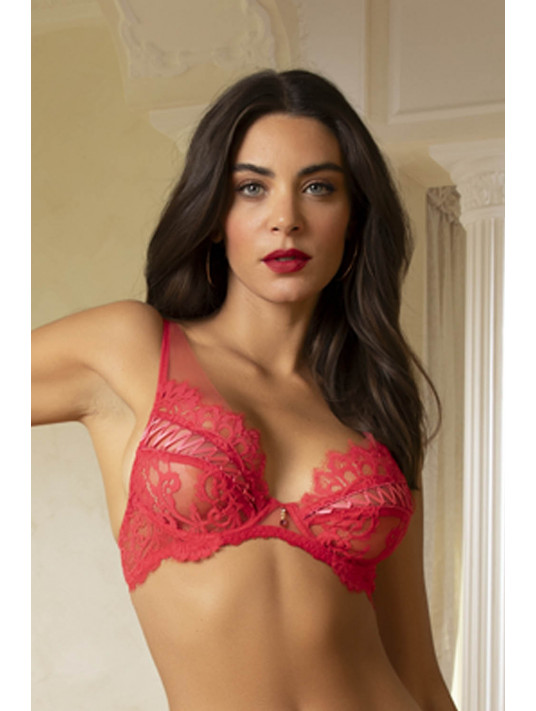 Lise Charmel Soutien-gorge glamour grenat DESIRS DE VENISE