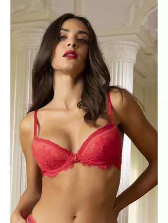 Lise Charmel red Padded bra DESIRS DE VENISE