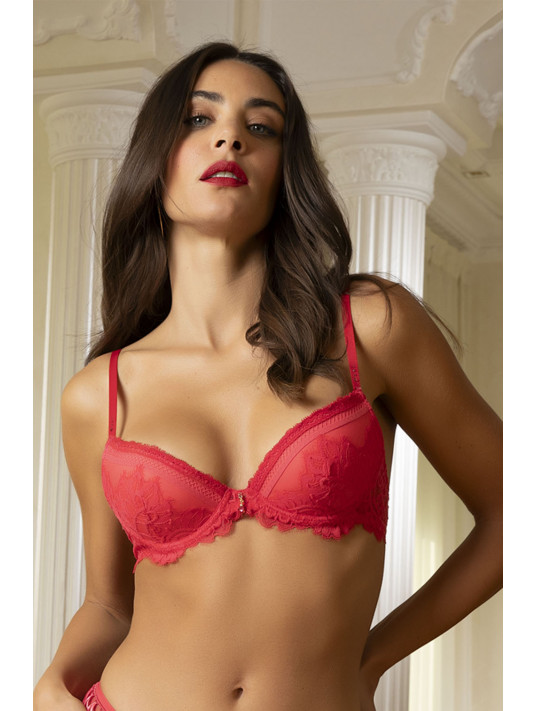 Lise Charmel Soutien-gorge coque grenat DESIRS DE VENISE