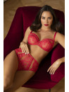 Lise Charmel Slip haut grenat DESIRS DE VENISE