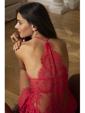 red lace Babydoll lise charmel