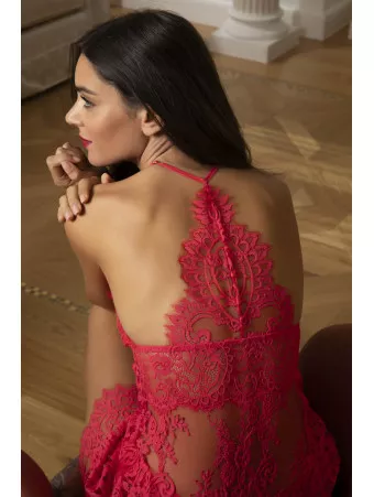 Lise Charmel Babydoll grenat DESIRS DE VENISE