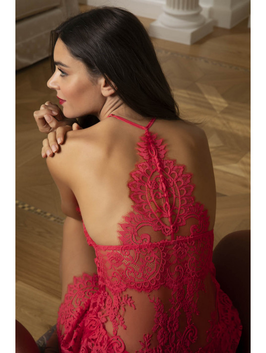 red lace Babydoll lise charmel