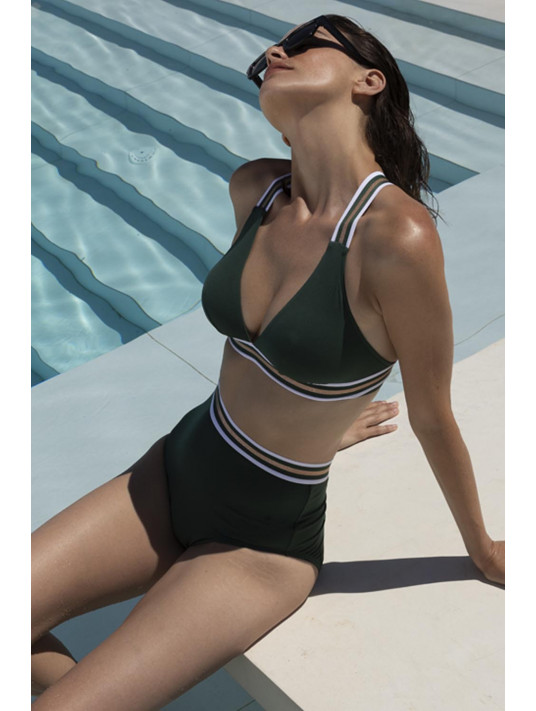 LISE CHARMEL Culotte haute rétro cypres ENERGIE NAUTIQUE