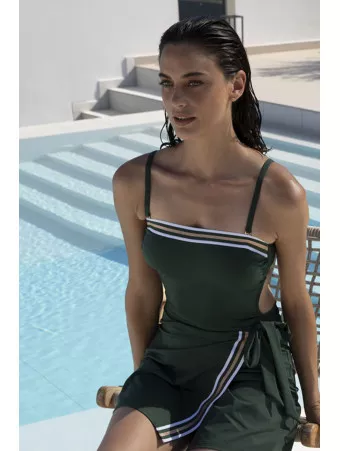 LISE CHARMEL Maillot une pièce bustier cypres ENERGIE NAUTIQUE