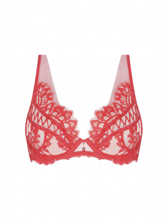 Lise Charmel Soutien-gorge glamour grenat DESIRS DE VENISE