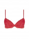 Lise Charmel red Padded bra DESIRS DE VENISE