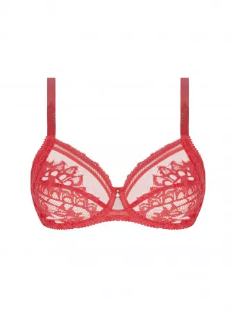 Soutien-gorge bien-être grenat DESIRS DE VENISE