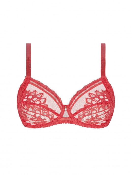 Soutien-gorge bien-être grenat DESIRS DE VENISE