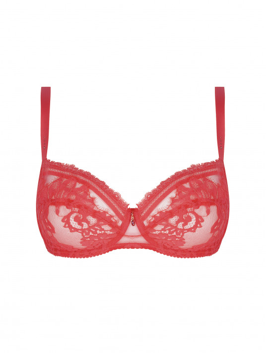 lise charmel Soutien-gorge corbeilles grenat DESIRS DE VENISE