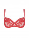 lise charmel Soutien-gorge corbeilles grenat DESIRS DE VENISE