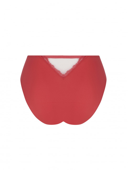 Lise Charmel Slip haut grenat DESIRS DE VENISE