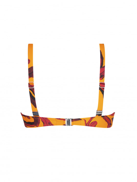 ANTIGEL Plus-size triangle bikini top LA MELANESIA