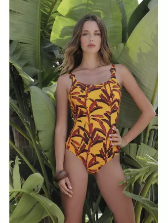 ANTIGELUnderwired swimsuit LA MELANESIA