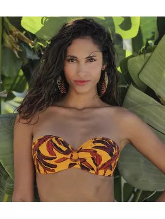 ANTIGEL Soutien-gorge bandeau coque LA MELANESIA