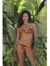 ANTIGEL Padded Bandeau Bikini Top LA MELANESIA