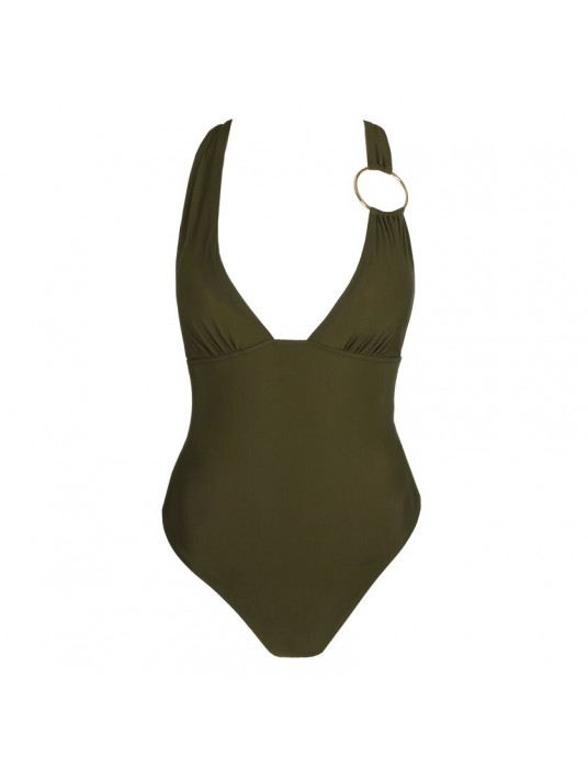 Sarda Maillot une pièce Olive LITA