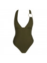 Sarda Maillot une pièce Olive LITA