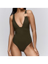 Sarda Maillot une pièce Olive LITA