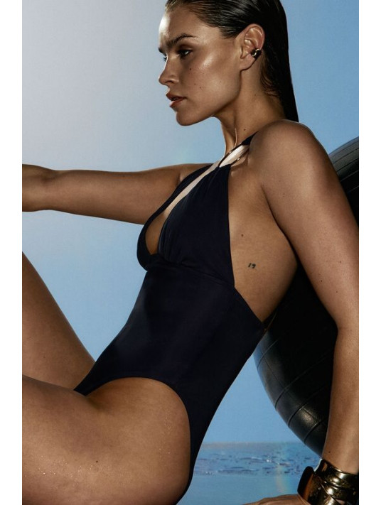 Sarda Padded black Swimsuit LITA