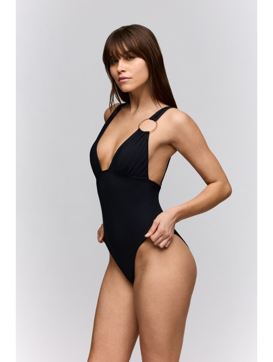 Sarda Maillot une pièce noir LITA