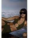 sarda Padded bikini top olive green LITA