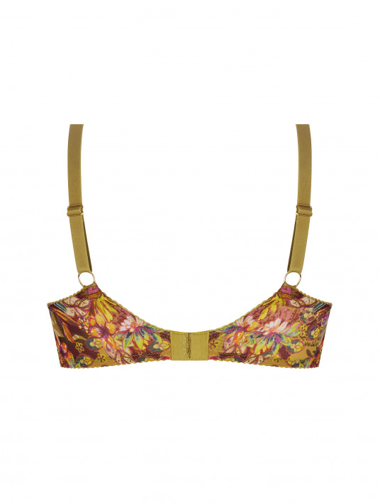 Half deep cup bra DANSE DES FLEURS