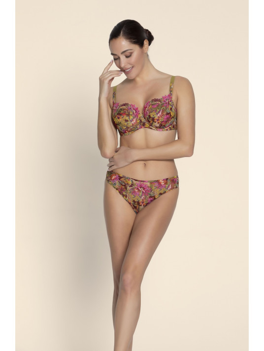 Half deep cup bra DANSE DES FLEURS