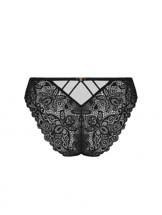 Lise Charmel Slip séduction dentelle noir DIVA GLAMOUR