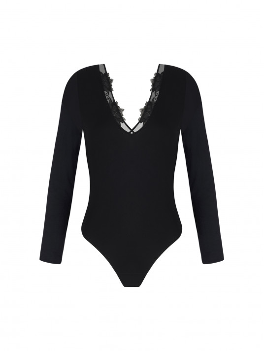 Lise Charmel Body string manches longues DIVA GLAMOUR