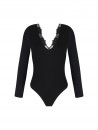 Lise Charmel Long sleeved thong bodysuit DIVA GLAMOUR