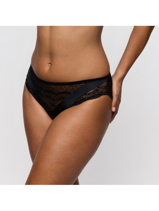PRIMA DONNA Slip brésilien dentelle noir NAICA