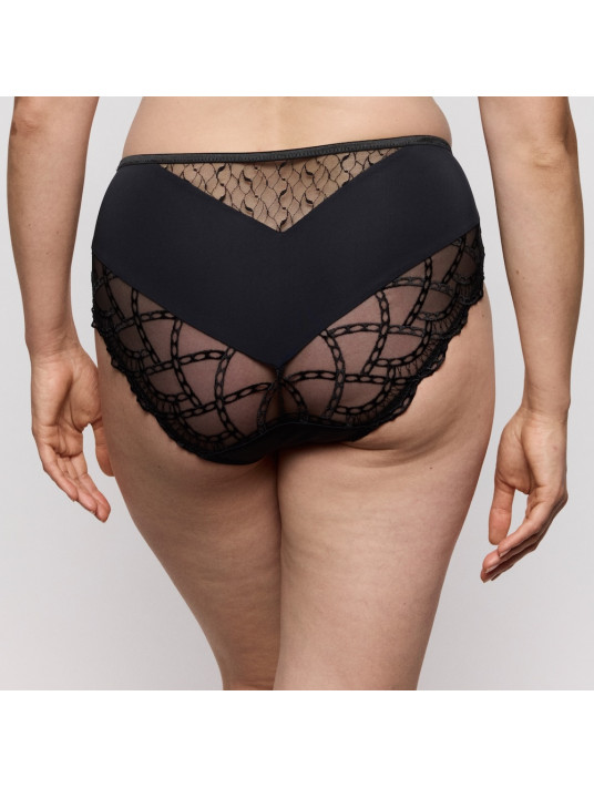 PRIMA DONNA Culotte haute dentelle noir NAICA