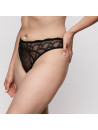 PRIMA DONNA String noir dentelle NAICA