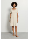 HANRO short-sleeve nightdress COTON